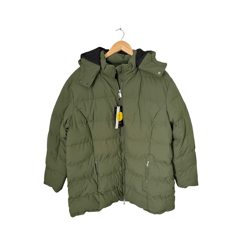 Soularge Men's Winter Puffer Jacket Coat with Hood NWT Size 2X